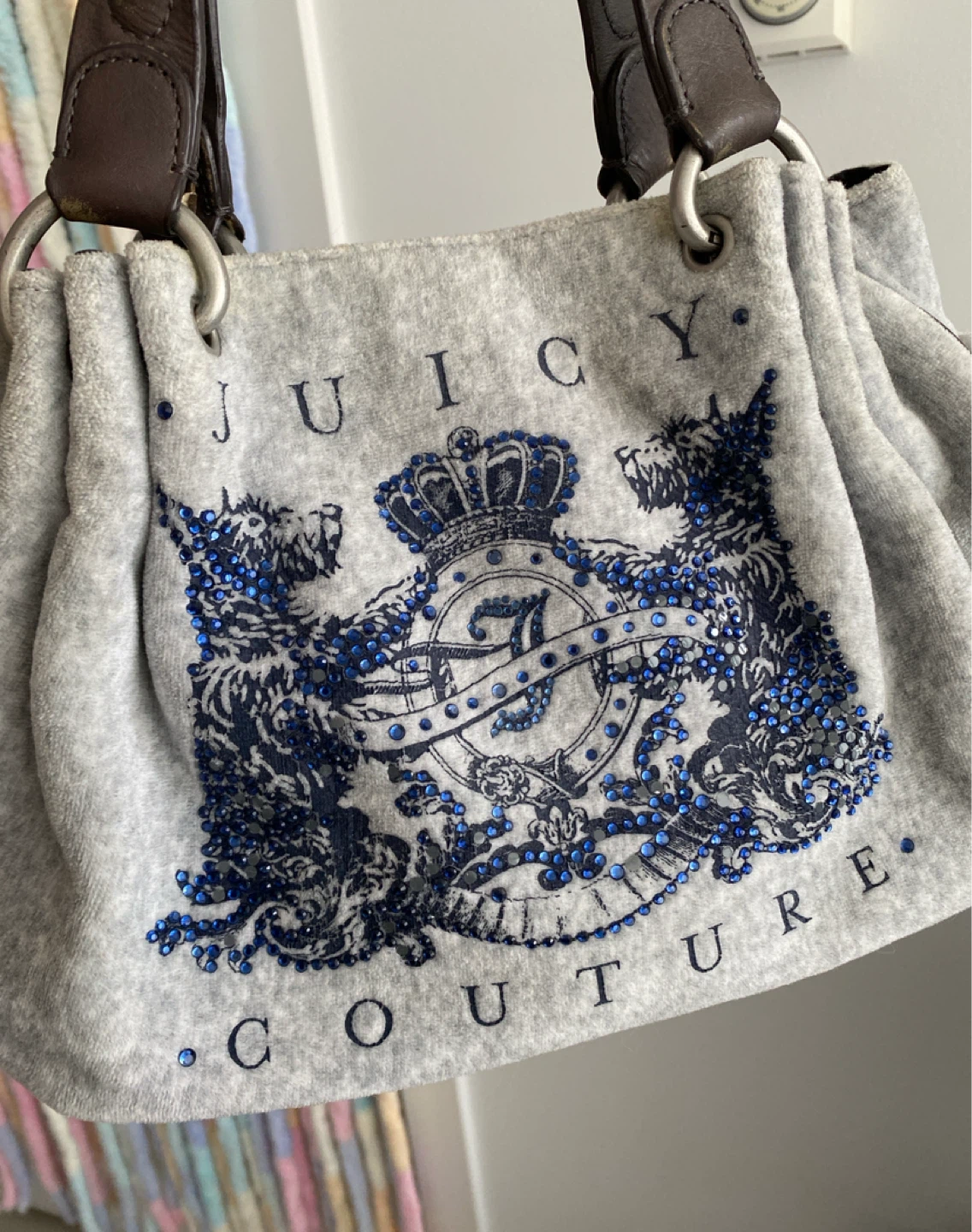 Vintage Juicy Couture Hobo Shoulder Bag - photo 3