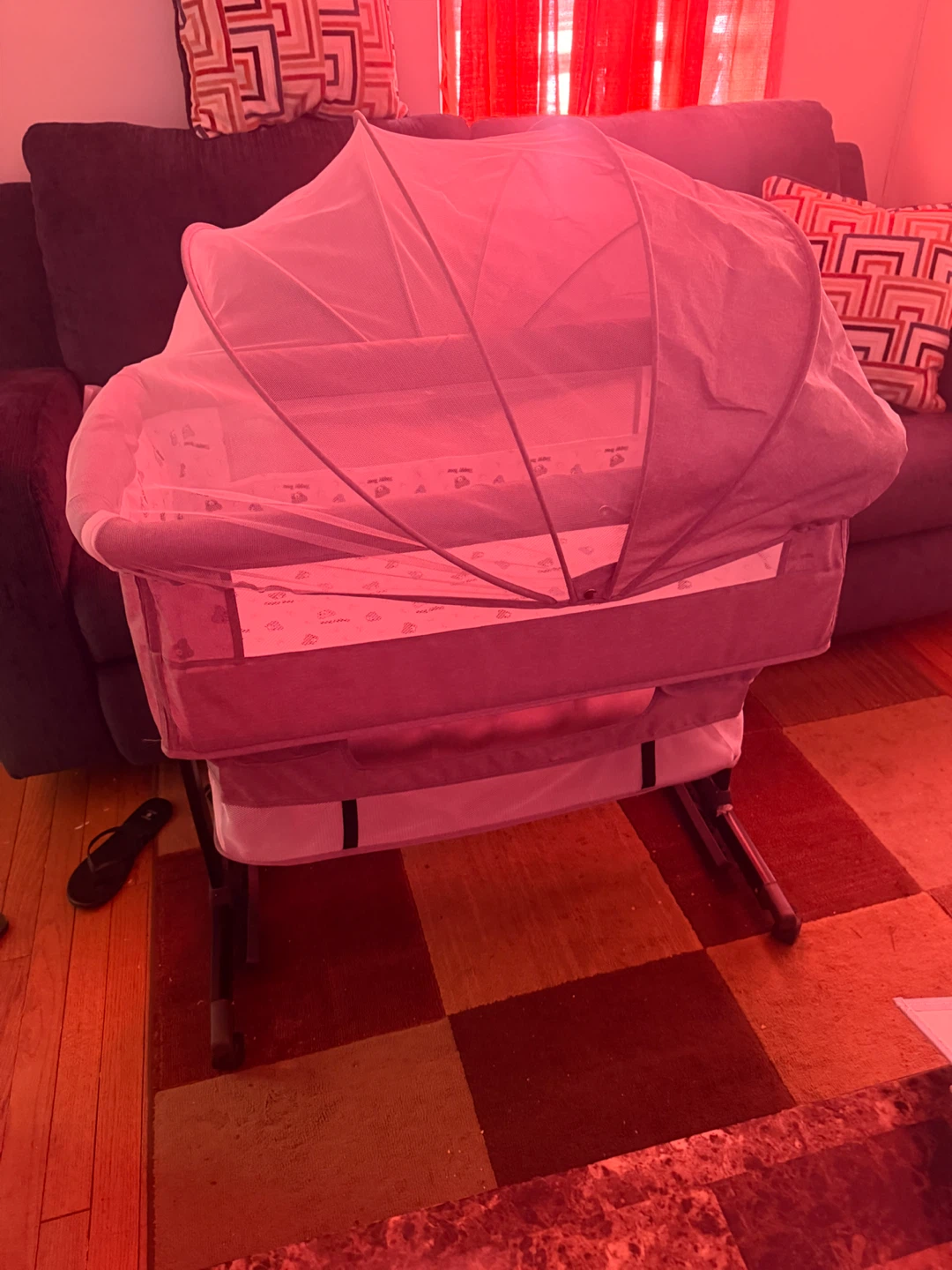 YADAQE Baby Bedside Bassinet