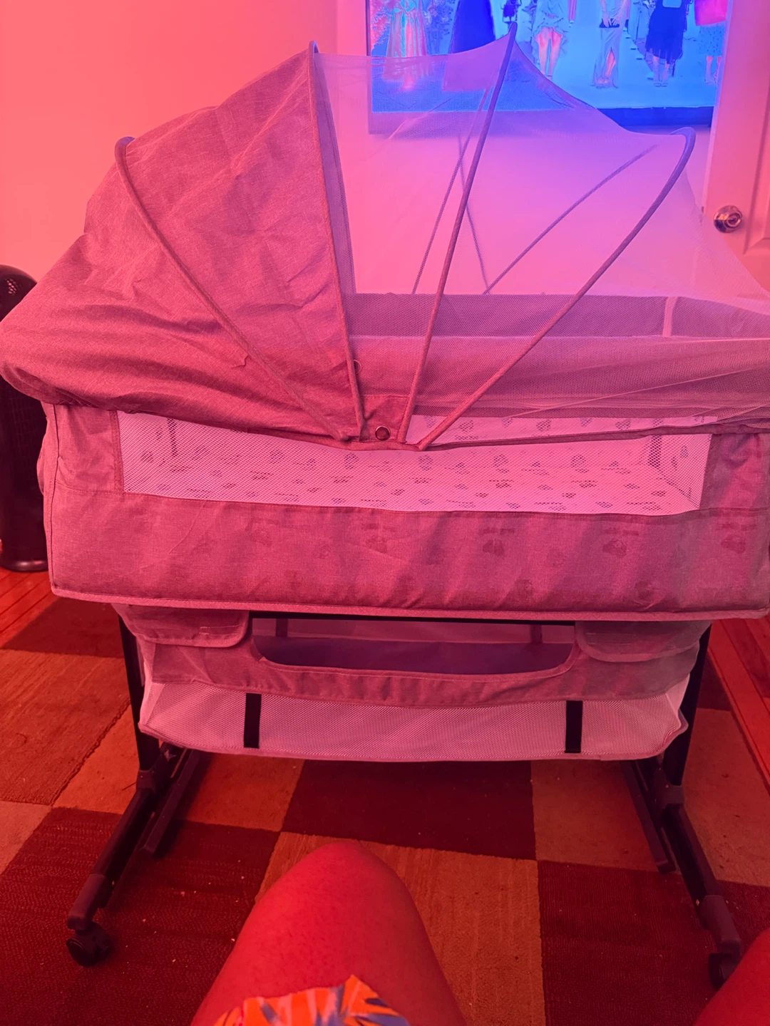 YADAQE Baby Bedside Bassinet - photo 4