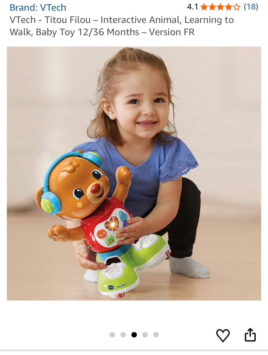 VTech Titou Filou Interactive Baby Toy - photo 2