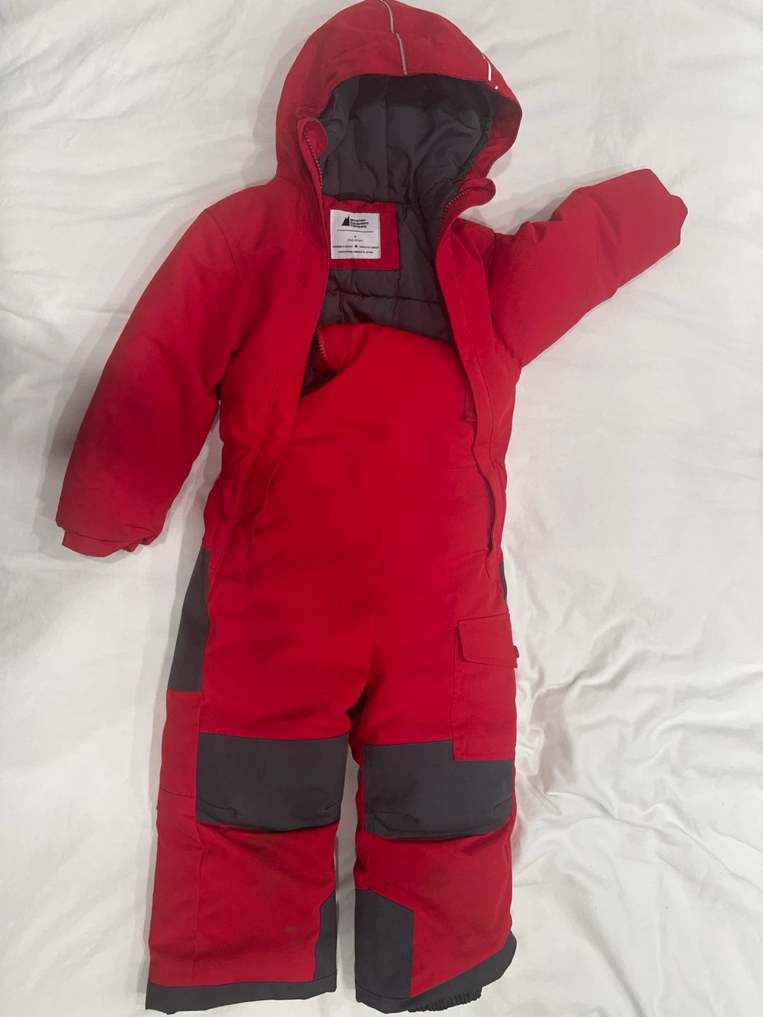 Mountain Equipment Company Snow Suit - Red/Grey