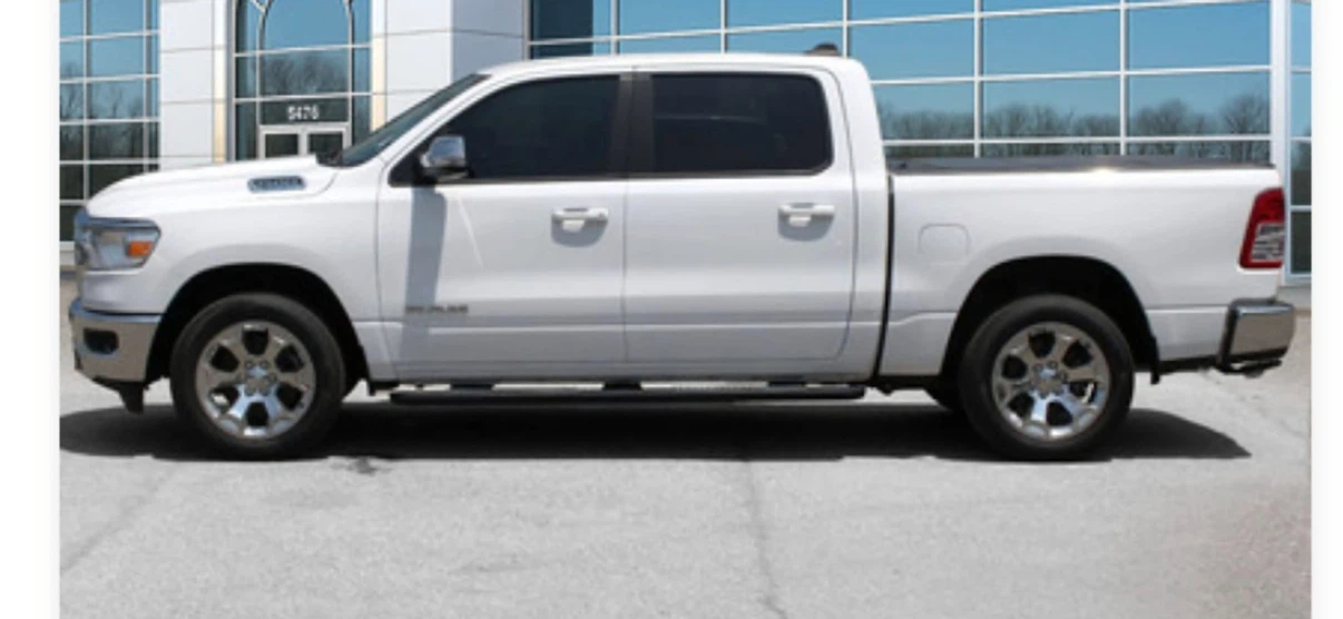 White Ram 1500 Pickup Truck - photo 2