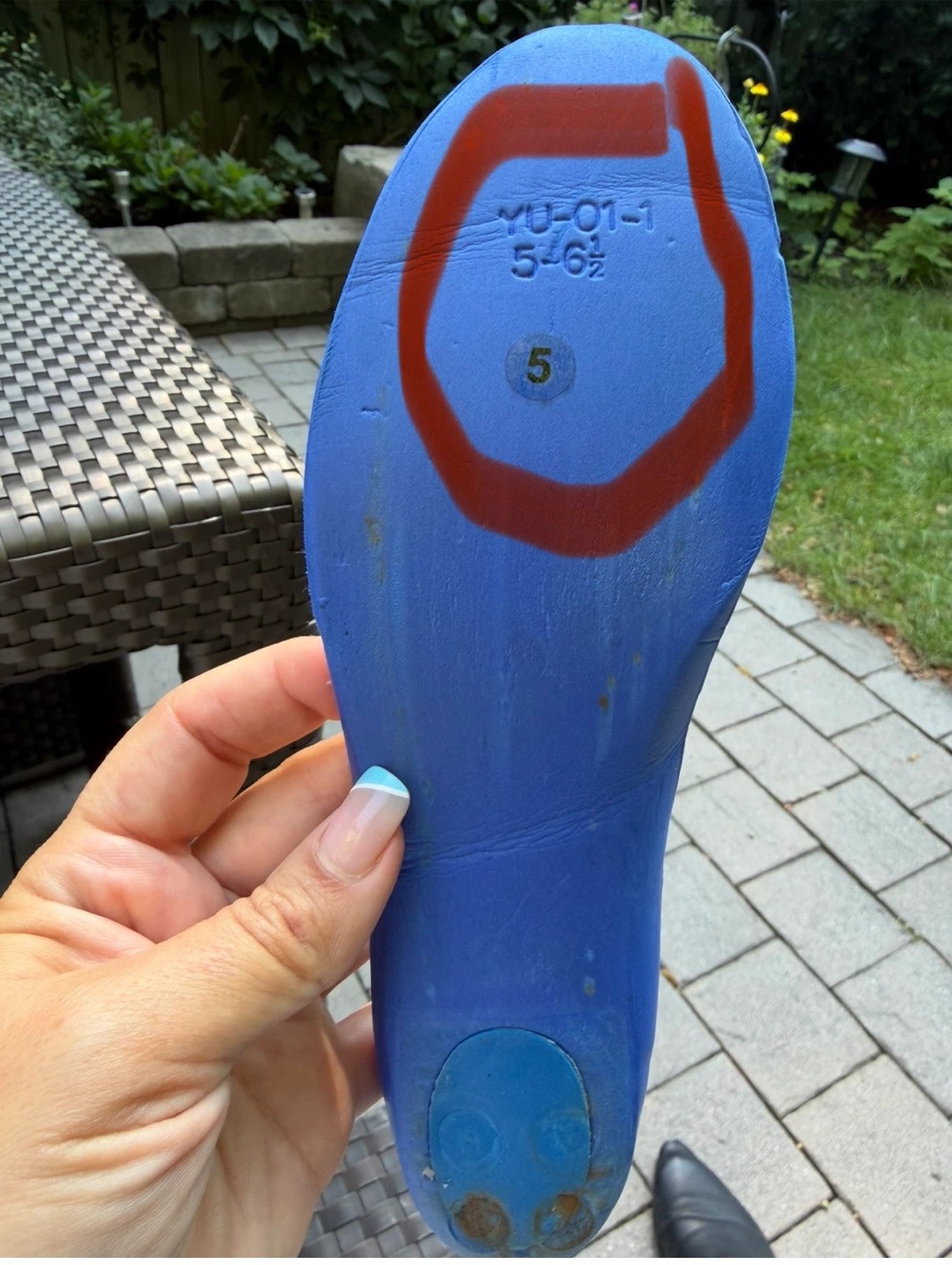 Size 5 Jackson Figure Skates with Blade Covers - photo 5