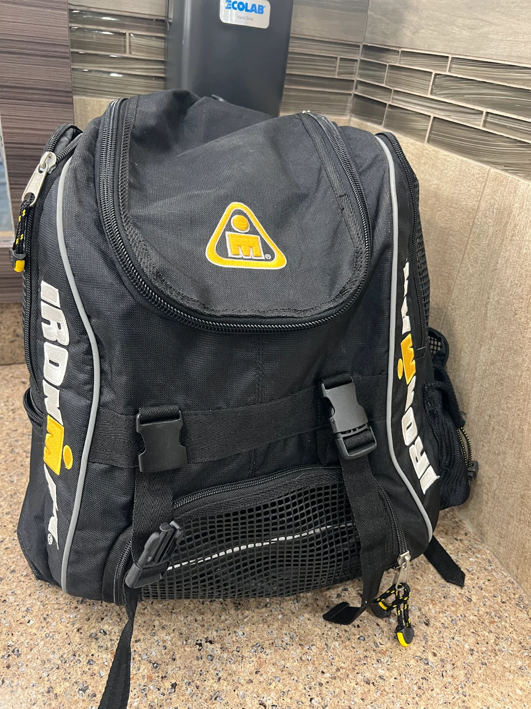 Ironman Black Backpack
