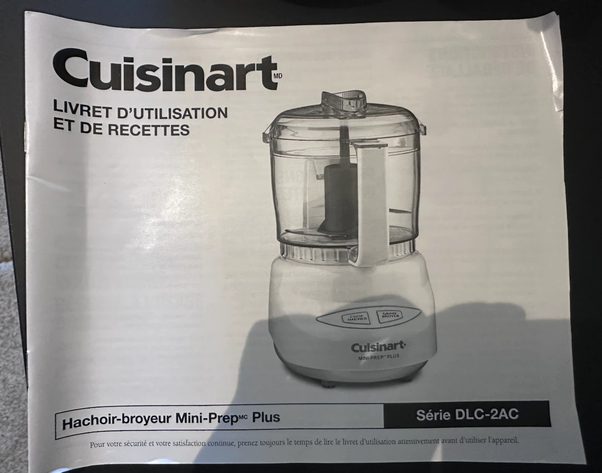 Cuisinart Mini-Prep 3-Cup Food Processor (750 mL)
