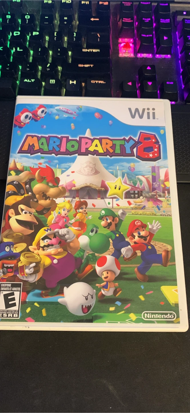 Nintendo Wii Mario Party 8 Video Game