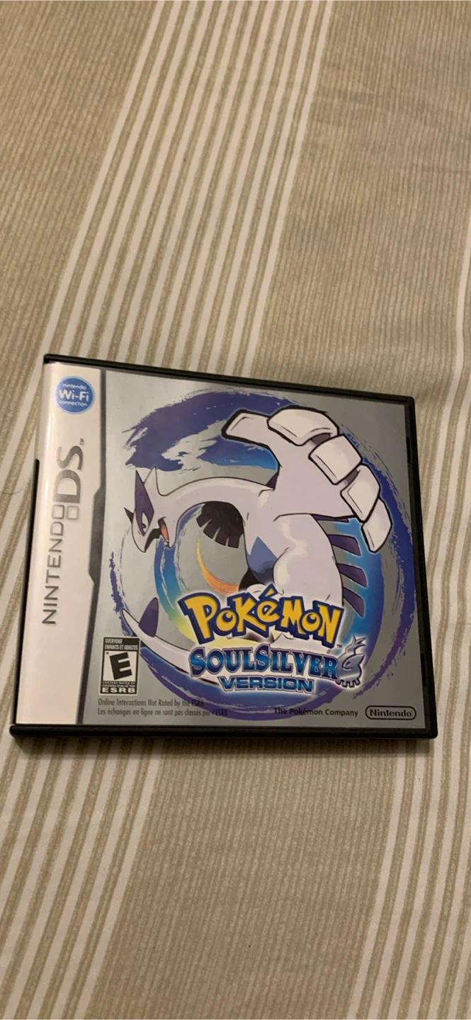 Pokemon SoulSilver Version Nintendo DS Game