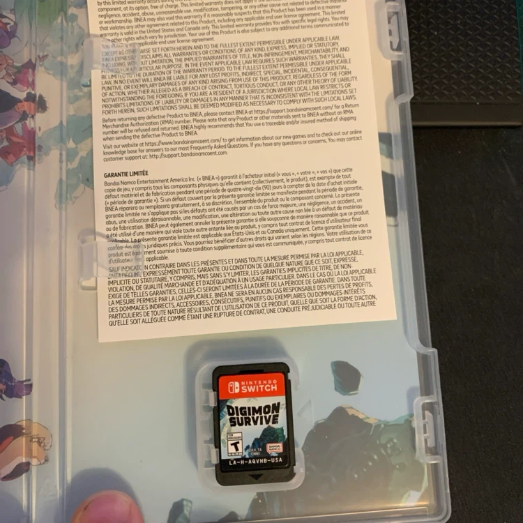 Nintendo Switch Digimon Survive Video Game - photo 5