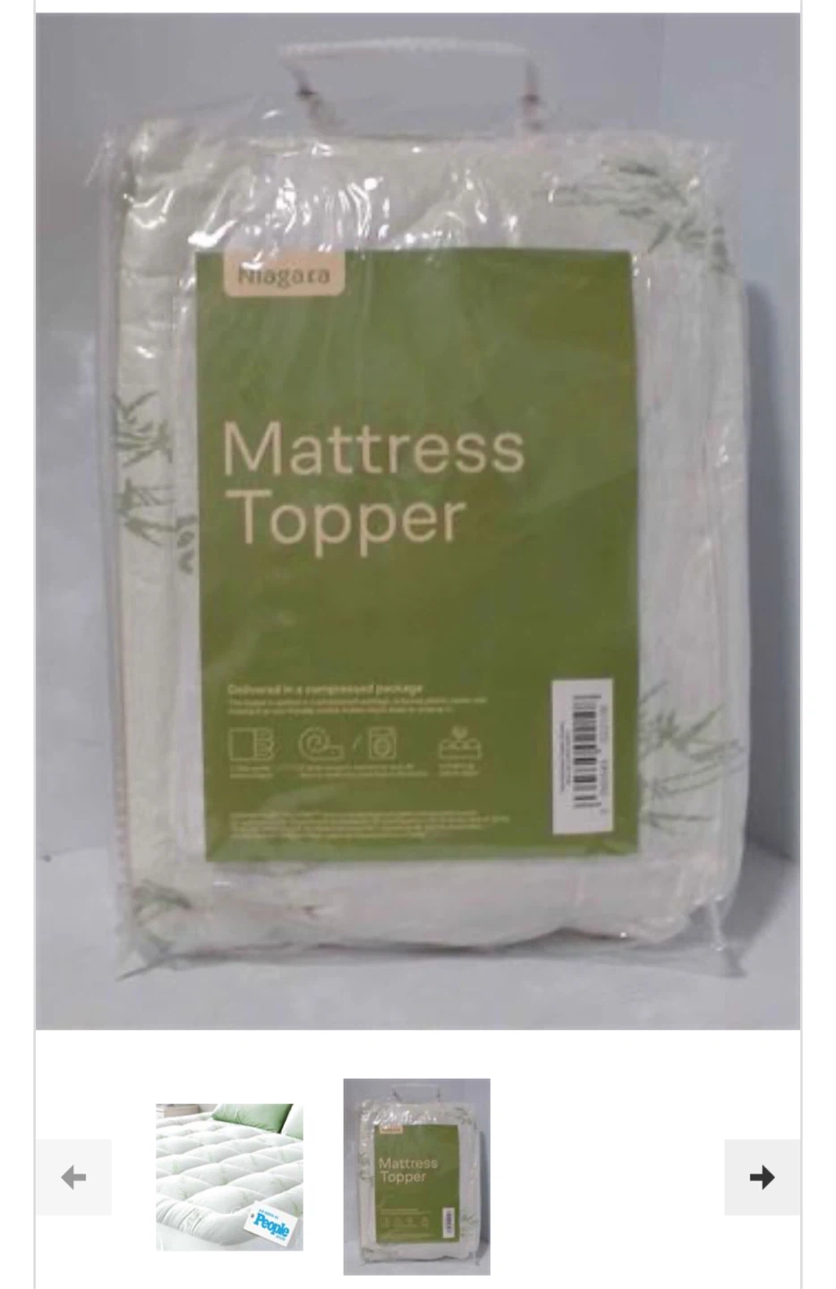 Niagara Mattress Topper twin size - photo 2