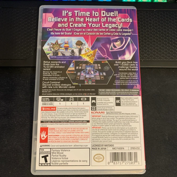 Nintendo Switch Yu-Gi-Oh! Legacy of the Duelist: Link Evolution - photo 2