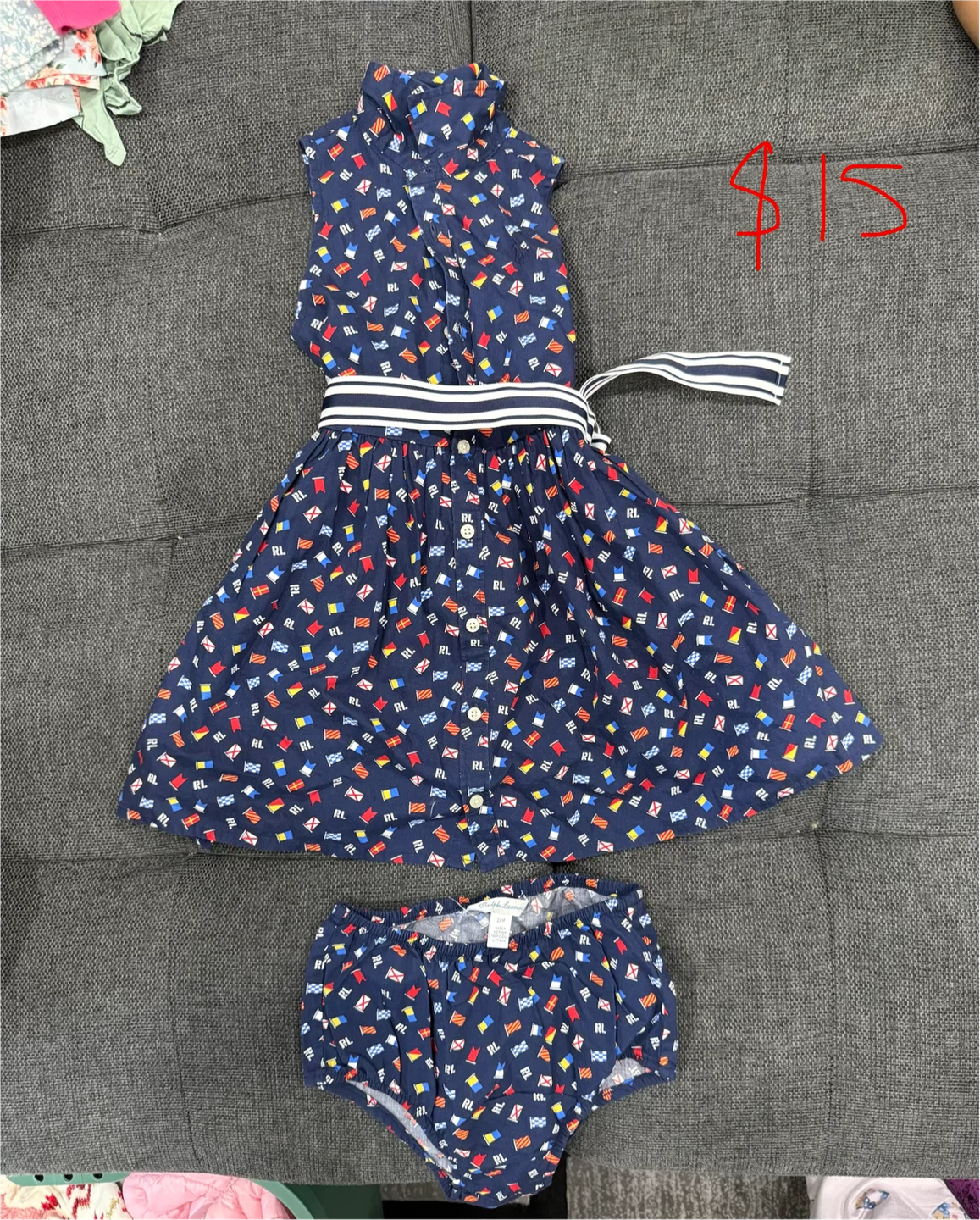 Ralph Lauren Baby Dress Set