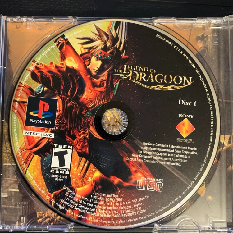 The Legend of Dragoon PlayStation Game - photo 4