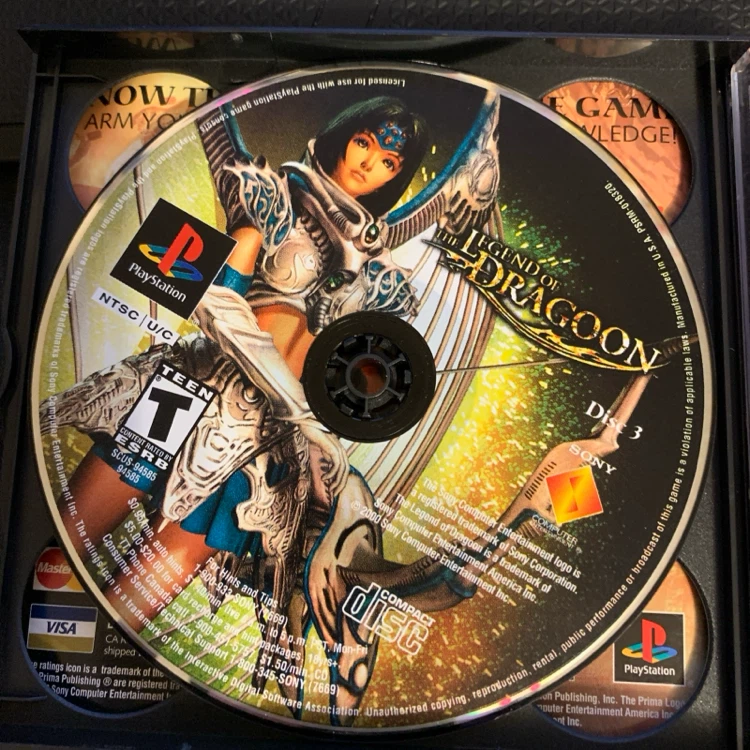 The Legend of Dragoon PlayStation Game - photo 5