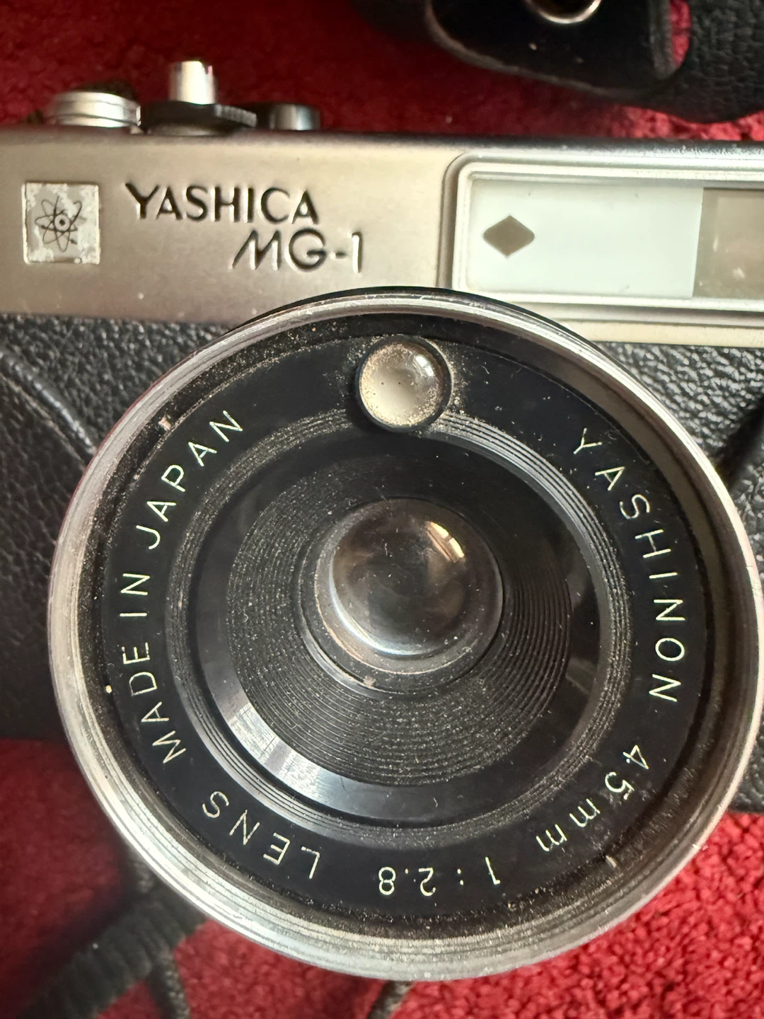 Yashica MG-1 35mm Film Camera with Case - photo 3