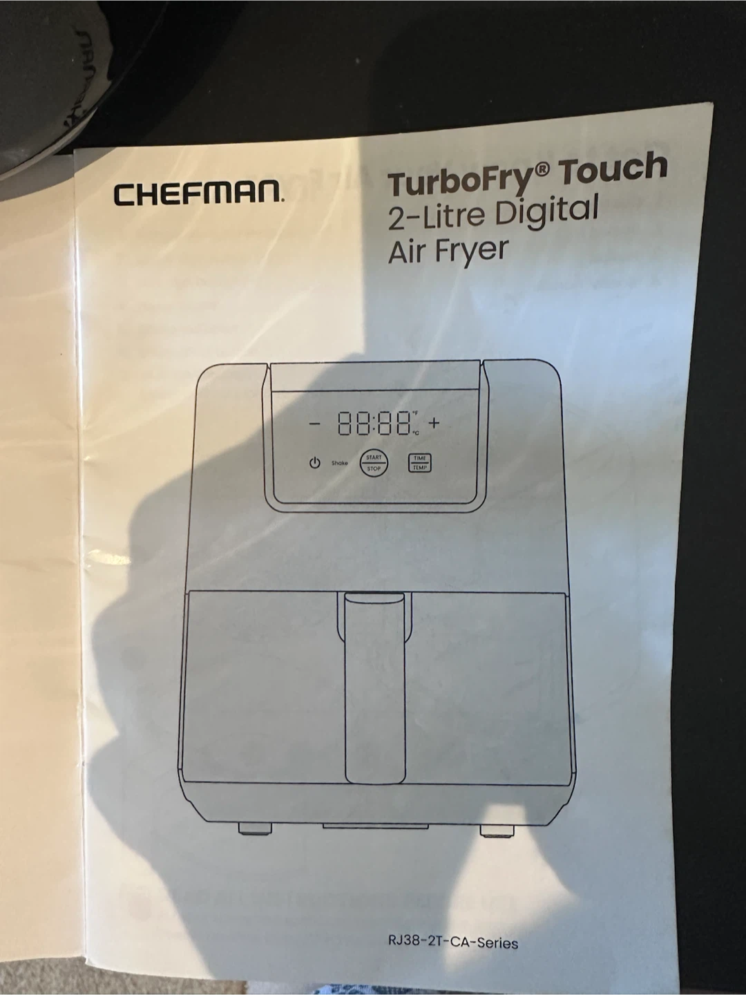 Chefman TurboFry Touch 2-Litre Digital Air Fryer - photo 3
