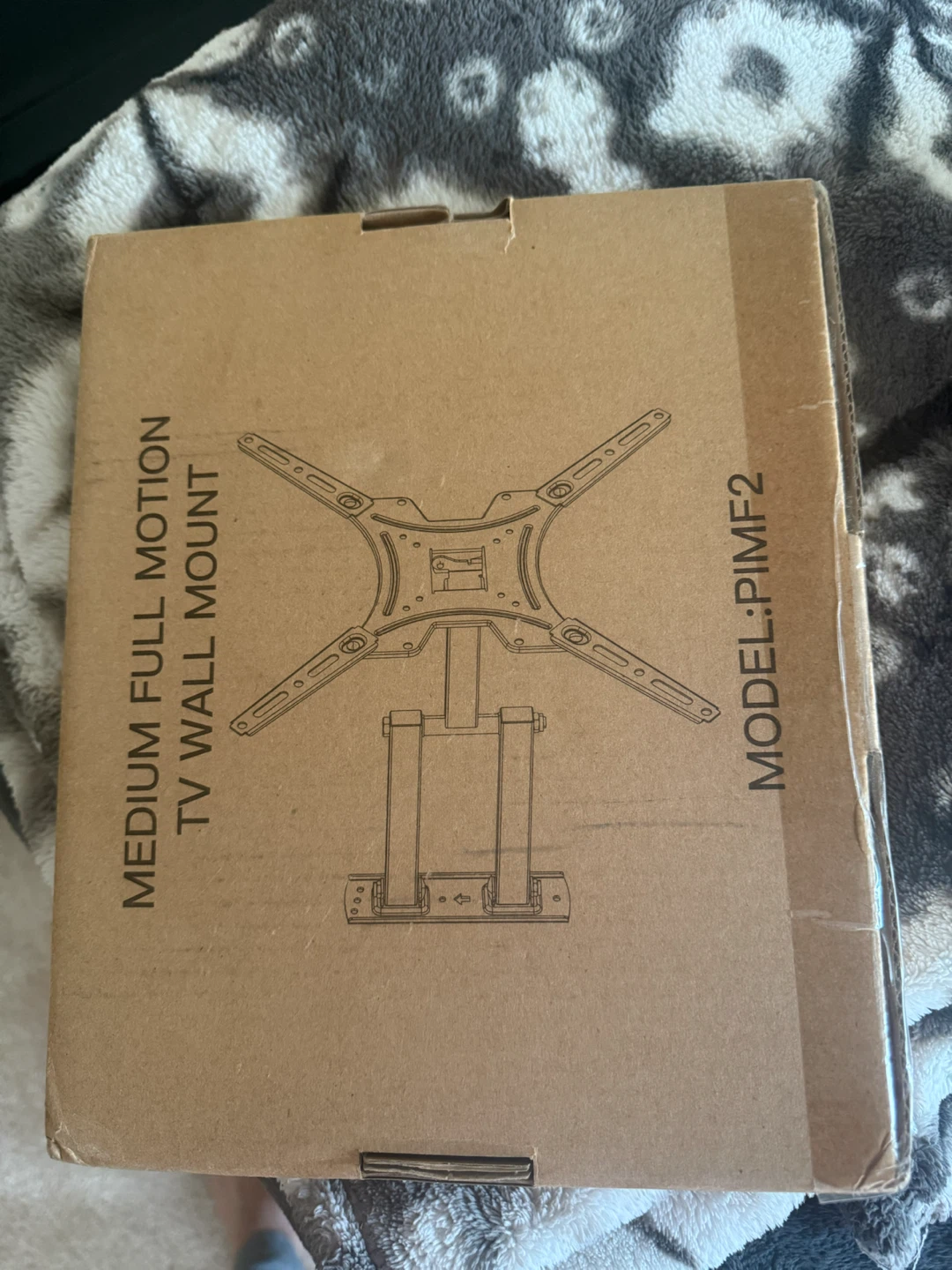 Medium Full Motion TV Wall Mount