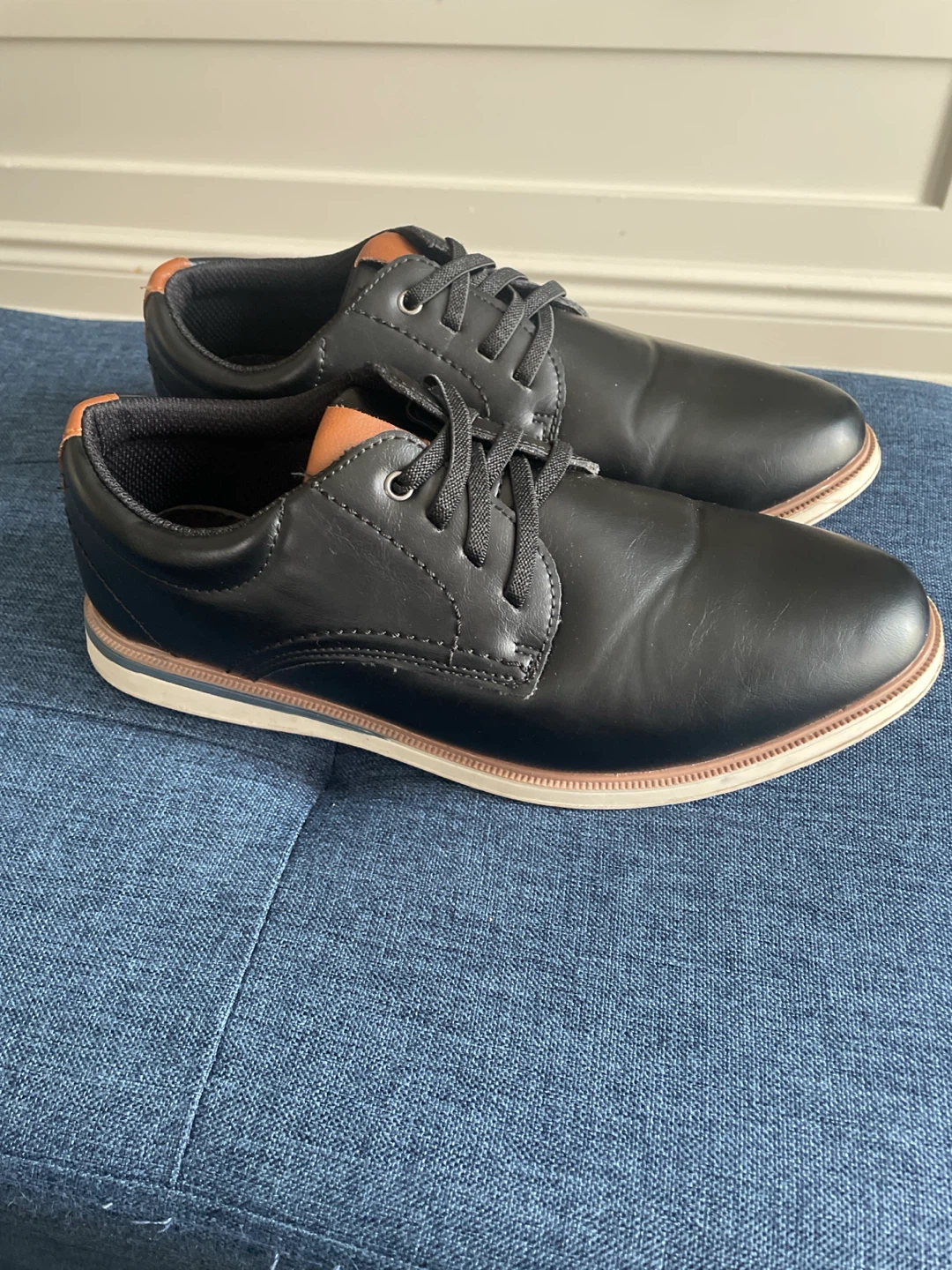 Men's Black Dress Shoes - photo 2