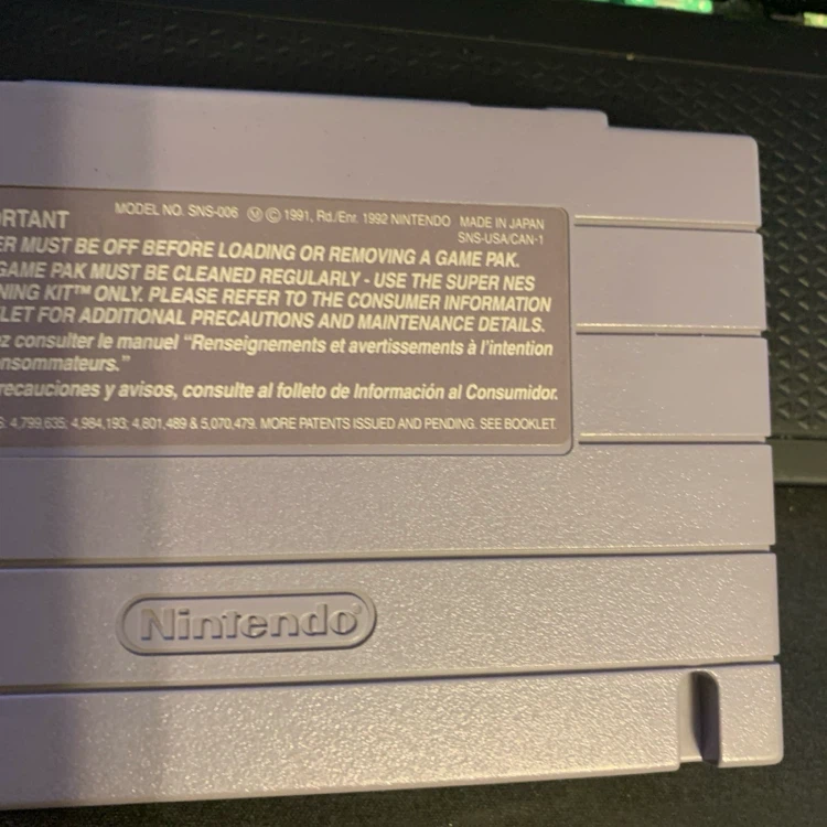 The Combatribes Super Nintendo Game Cartridge - photo 5