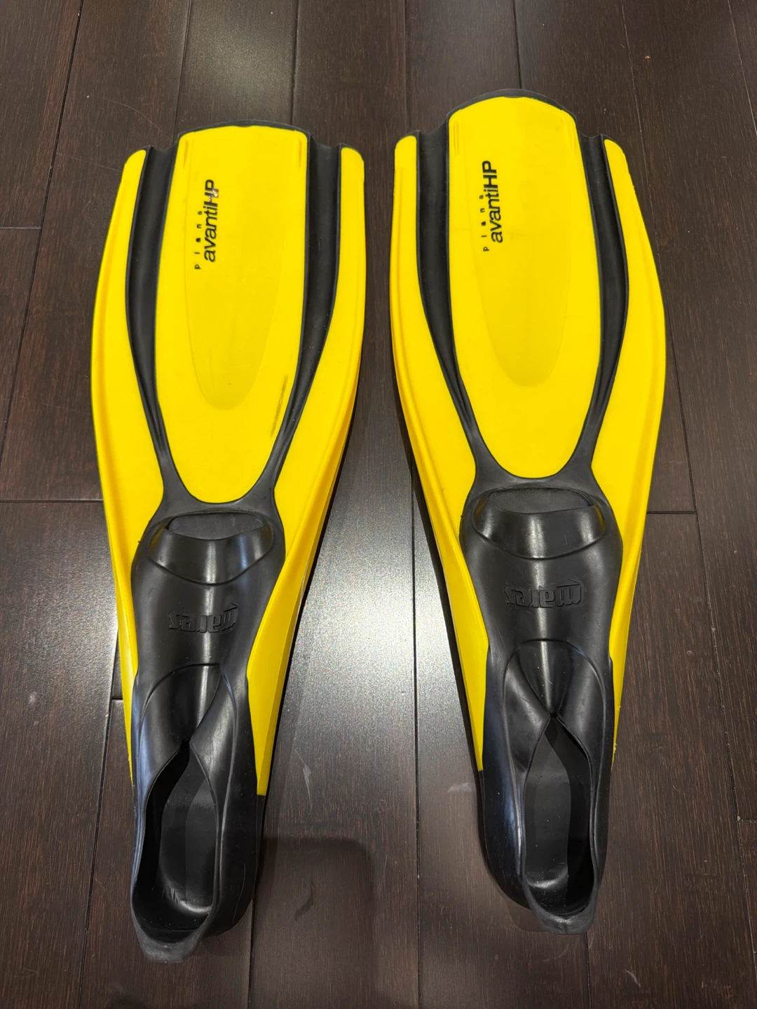 Mares Avanti HP Yellow Scuba Diving Fins