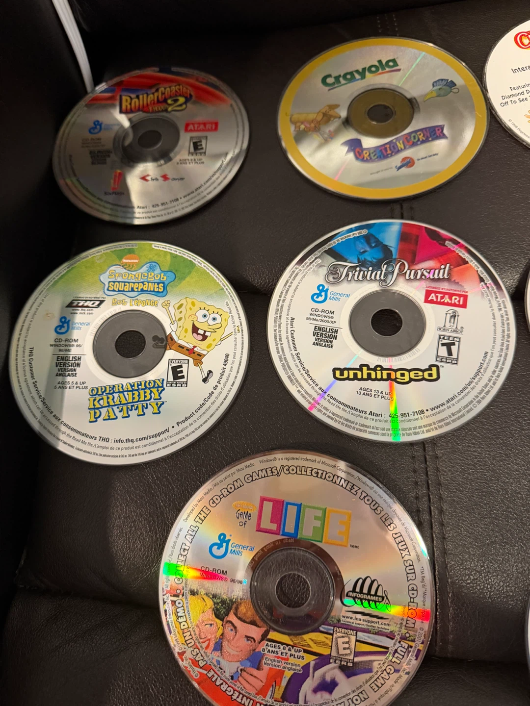 Old cereal box PC games - photo 4