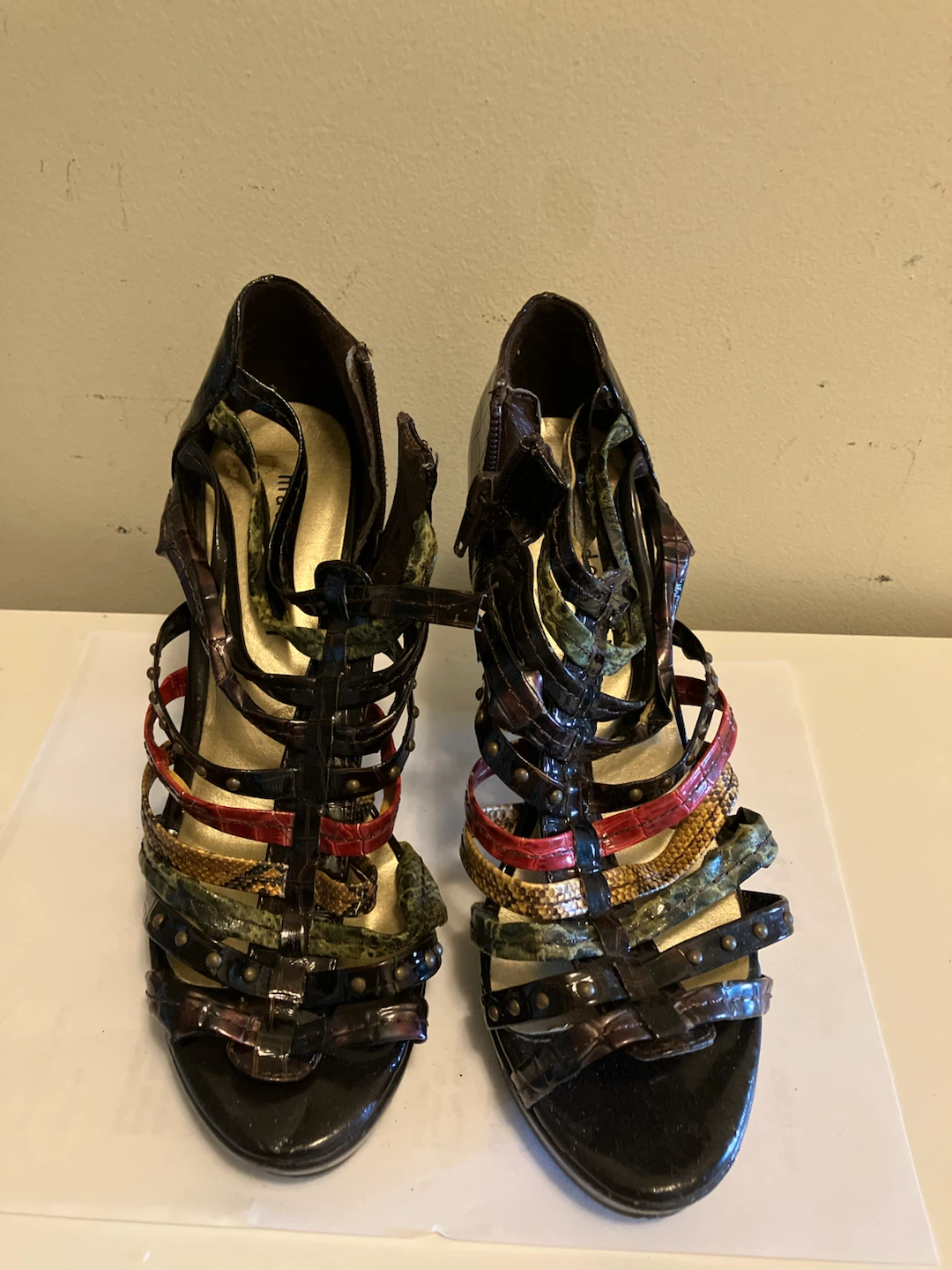 Strappy High Heel Sandals