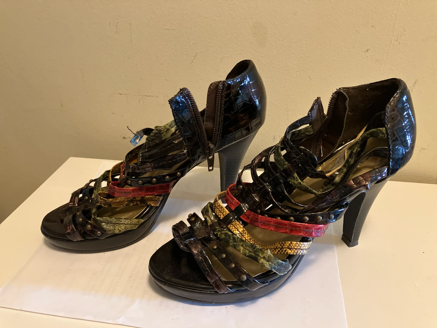 Strappy High Heel Sandals - photo 2