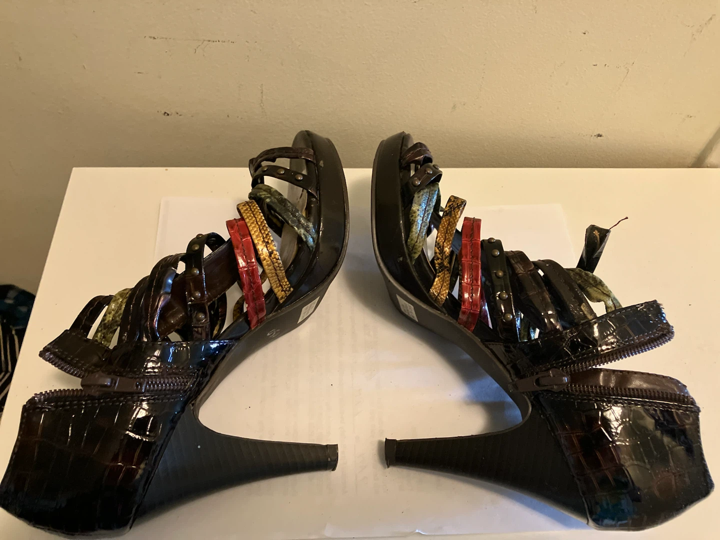Strappy High Heel Sandals - photo 3