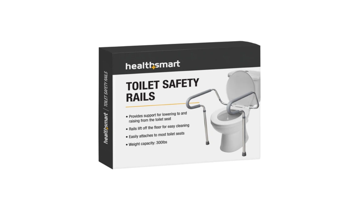HealthSmart Toilet Safety Rails