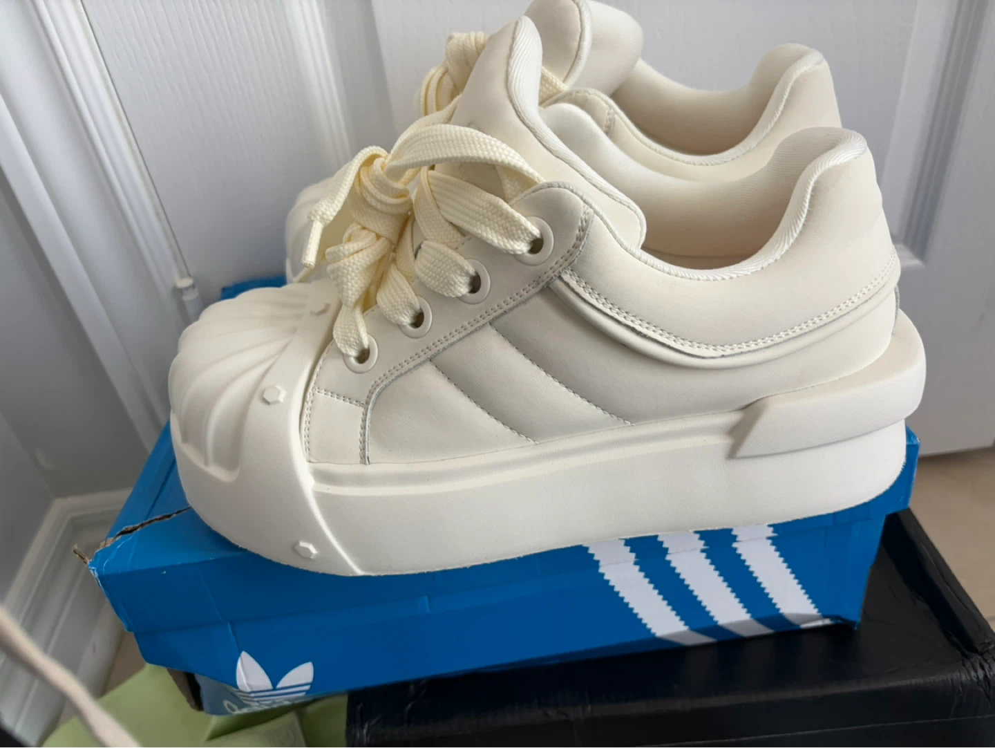 LDLM Studio White Platform Sneakers - photo 3