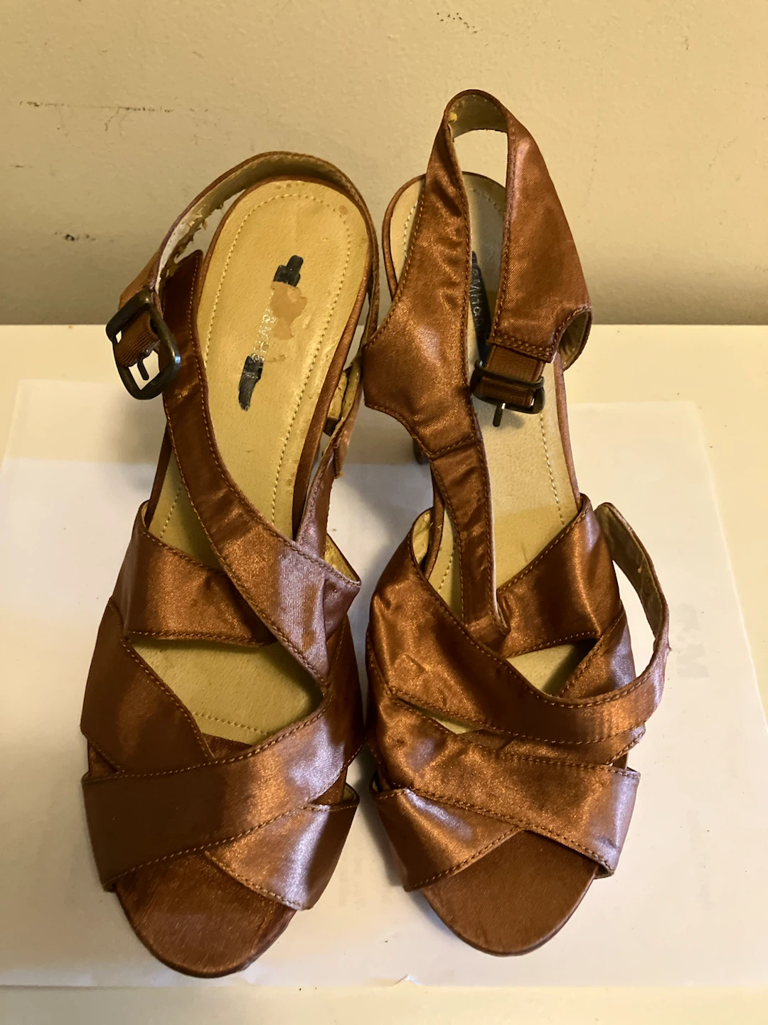 Women's Bronze Heels