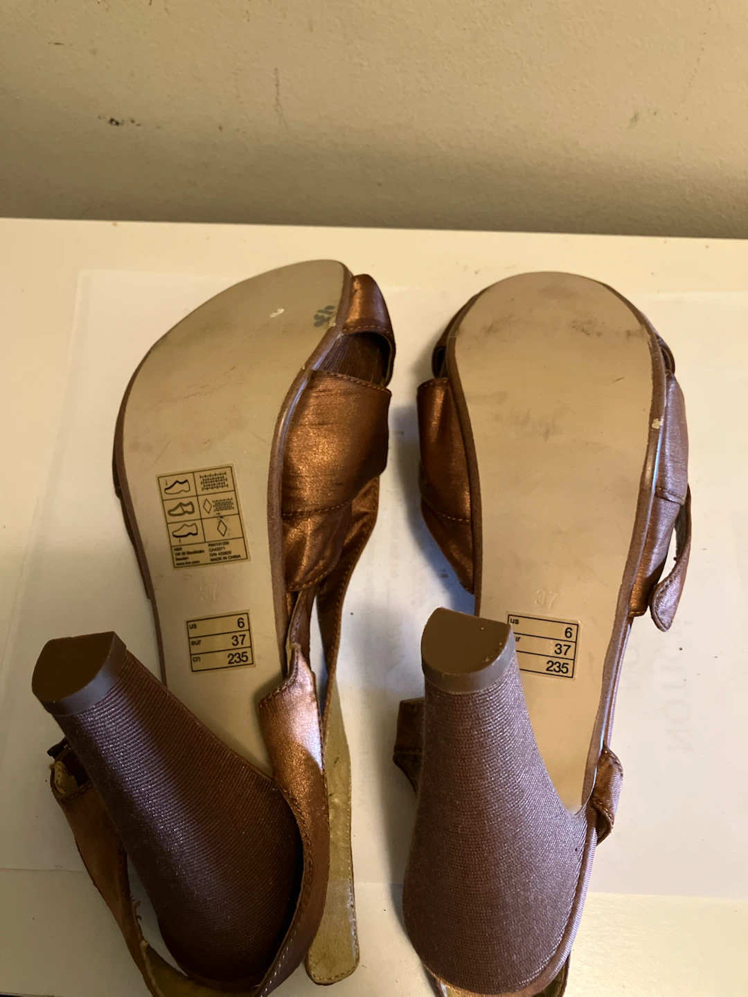 Women's Bronze Heels - photo 3