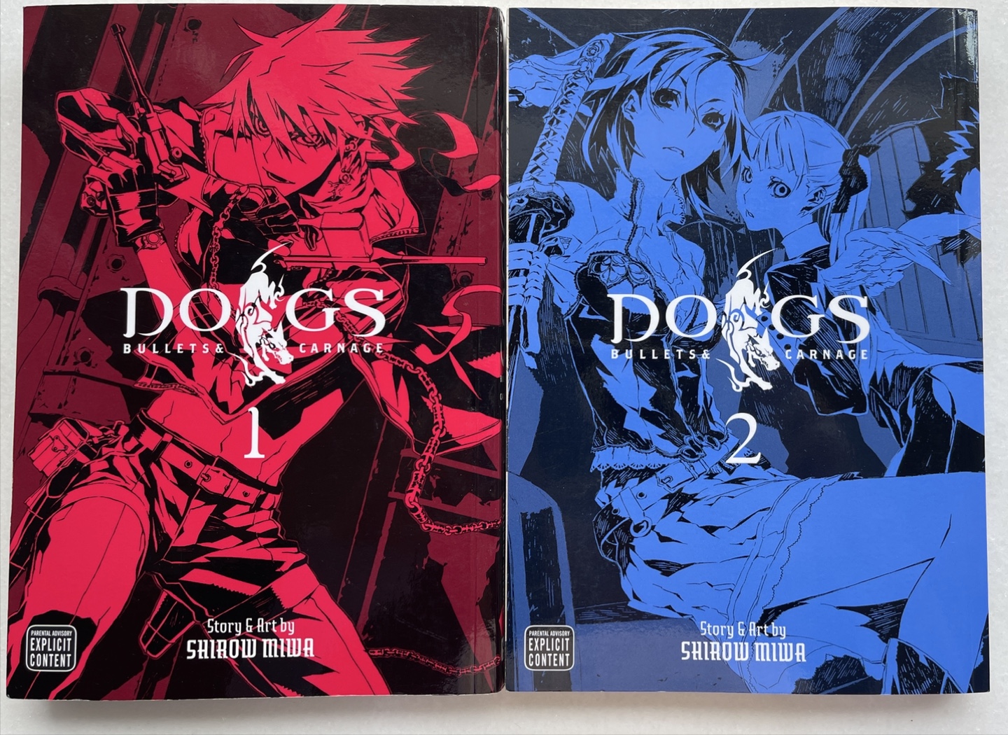 Dogs: Bullets & Carnage Manga Volumes 1 & 2