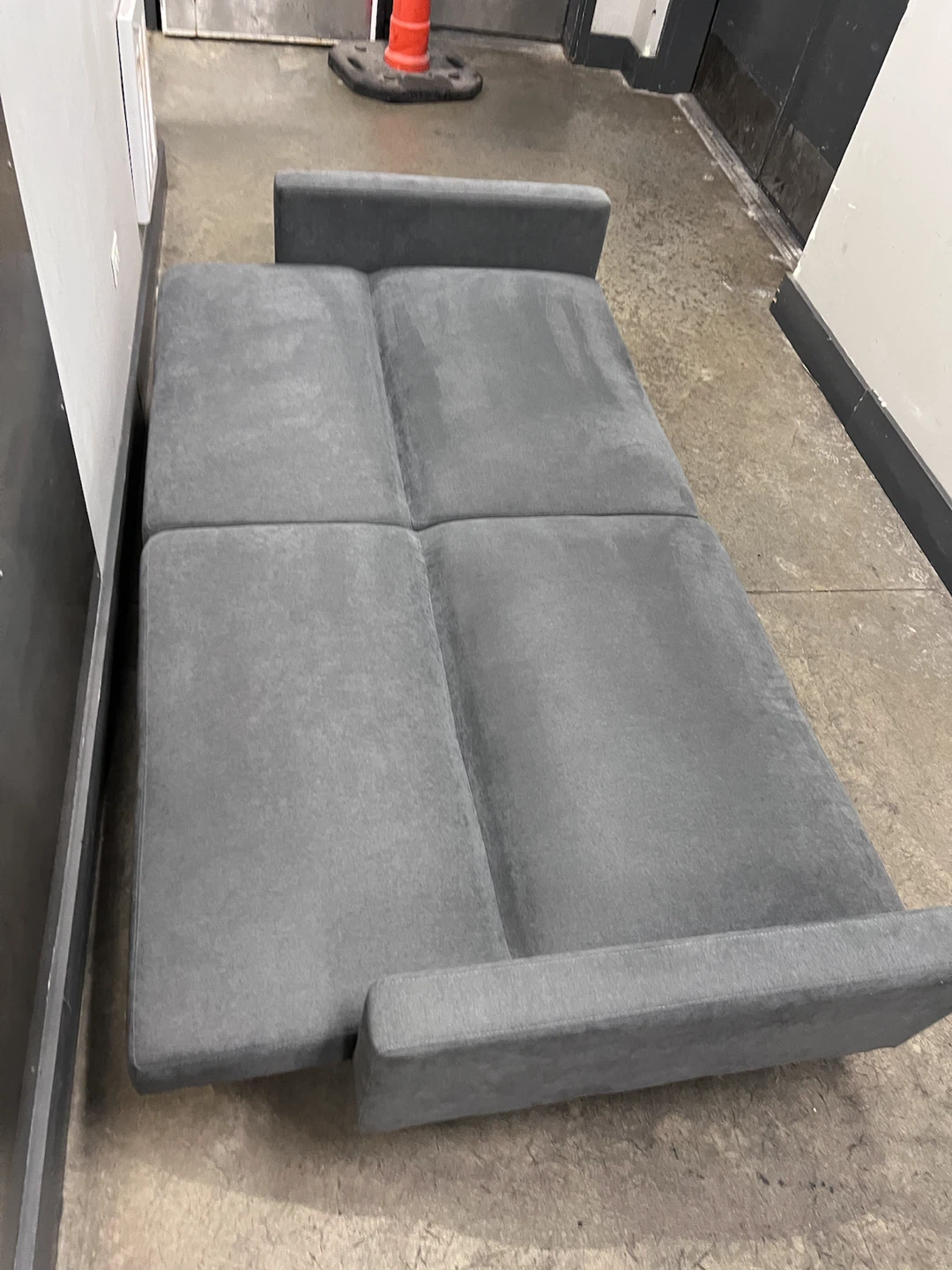 Grey Sofa Bed - photo 2