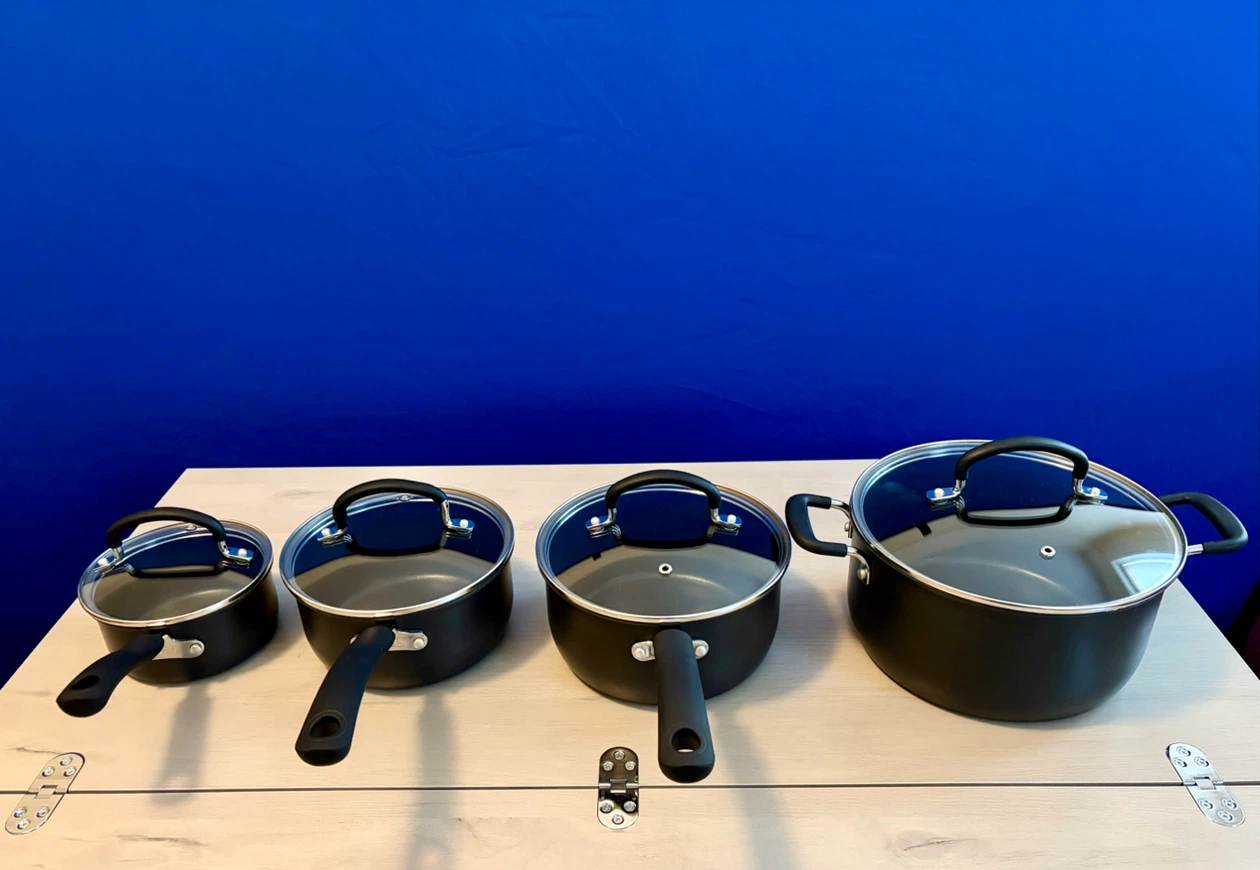 T-Fal Cookware Set + Extra Frying Pan, Griddle & Utensils - photo 3