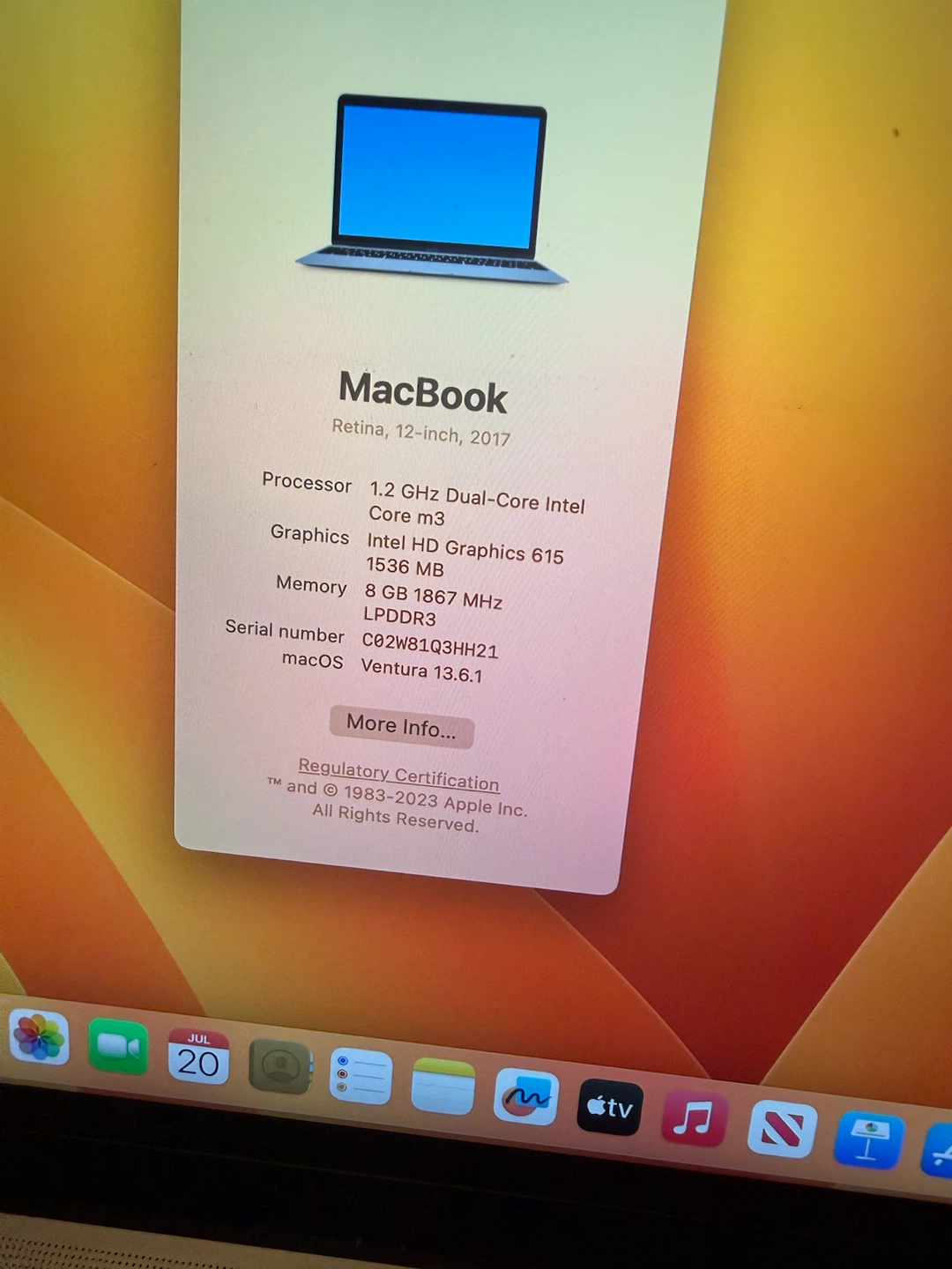 Apple MacBook 12-inch Retina, 2017, Core m3 - photo 2