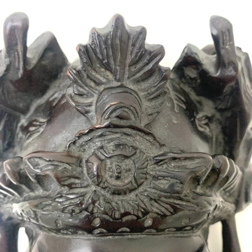 Vintage Chinese Opera Wall Mask Decorative Asian Art Hanging - photo 4