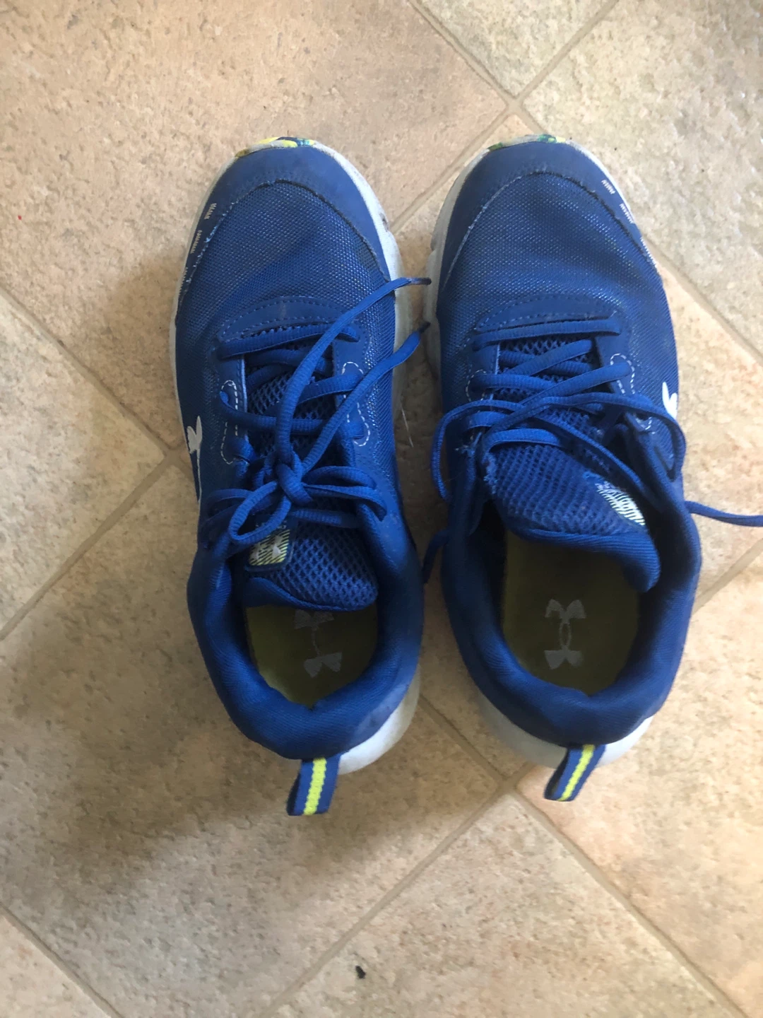 Under Armour Blue Running Shoes - photo 3