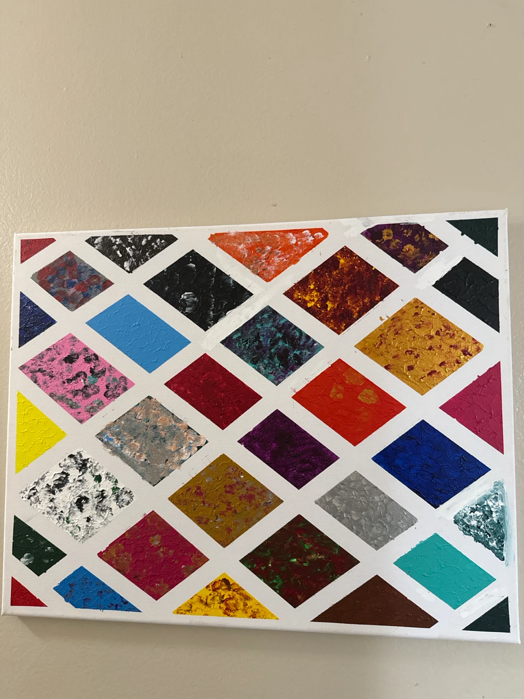 Abstract Canvas Art Collection - photo 4