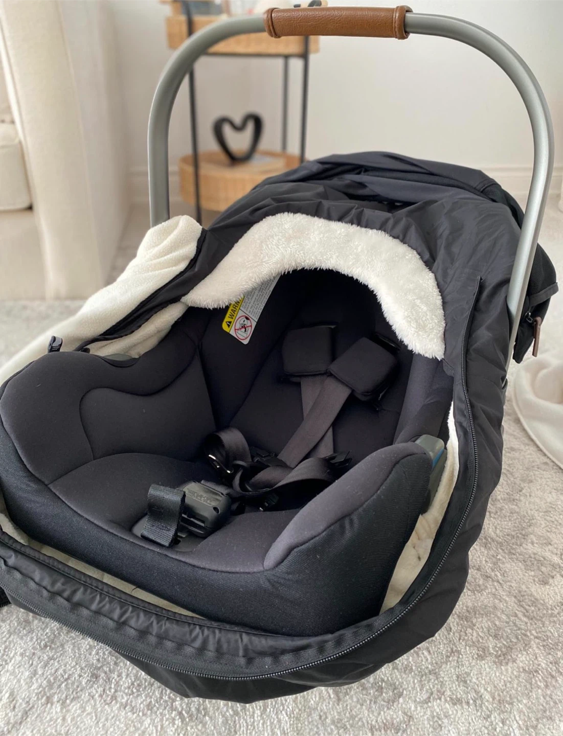 Nuna MIXX Next Stroller + Nuna PIPA Car Seat & Winter Cover - photo 4