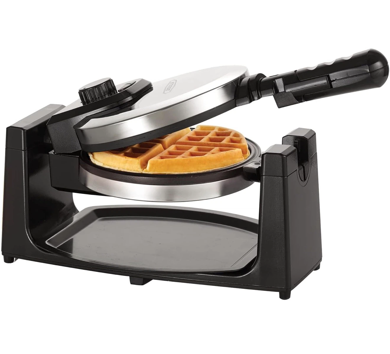 bella Classic Rotating Belgian Waffle Maker with Nonstick - photo 3