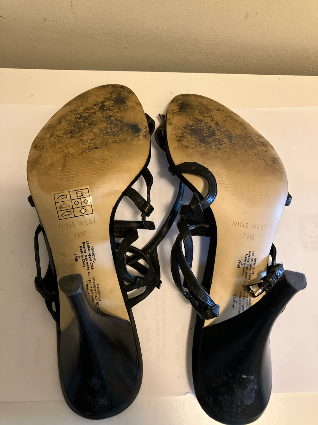 Nine West Black Strappy Heeled Sandals - photo 3