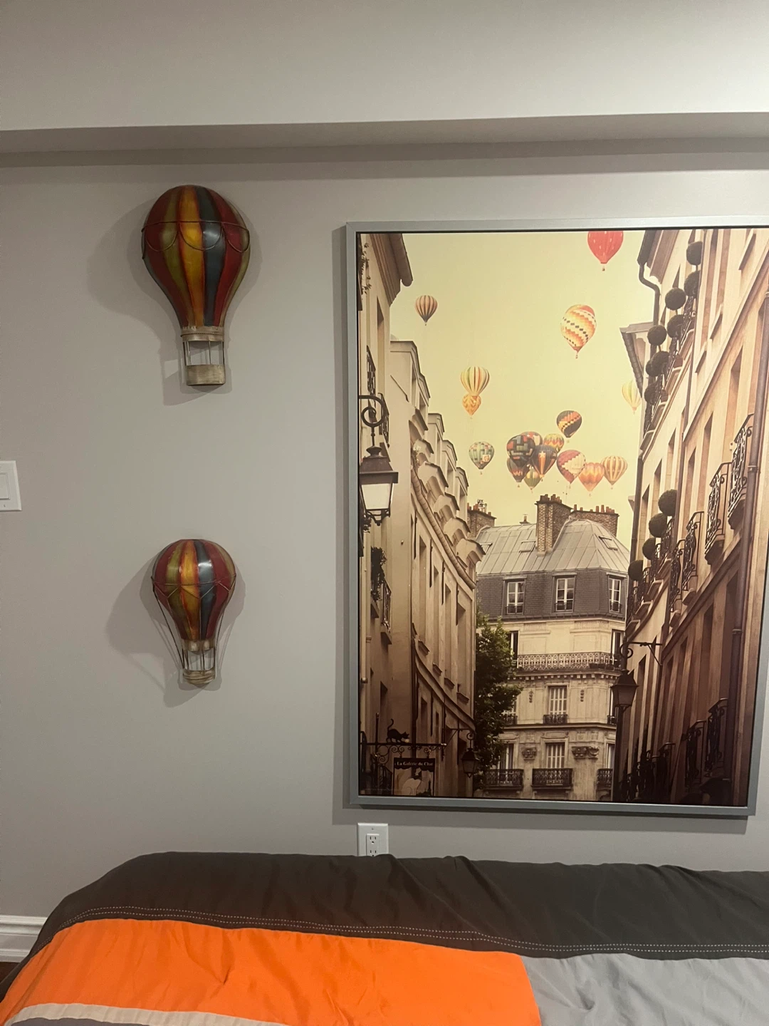 Decorative Hot Air Balloon Wall Art