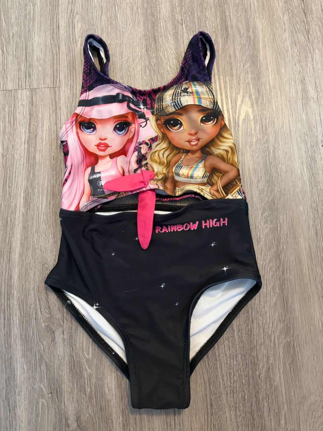 Rainbow High Girls Swimsuit Size XS/TP (4-5)