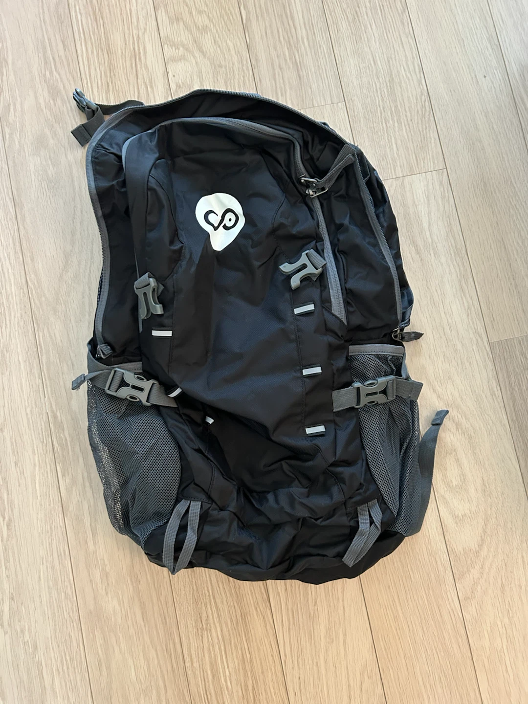 New Black Foldable Backpack