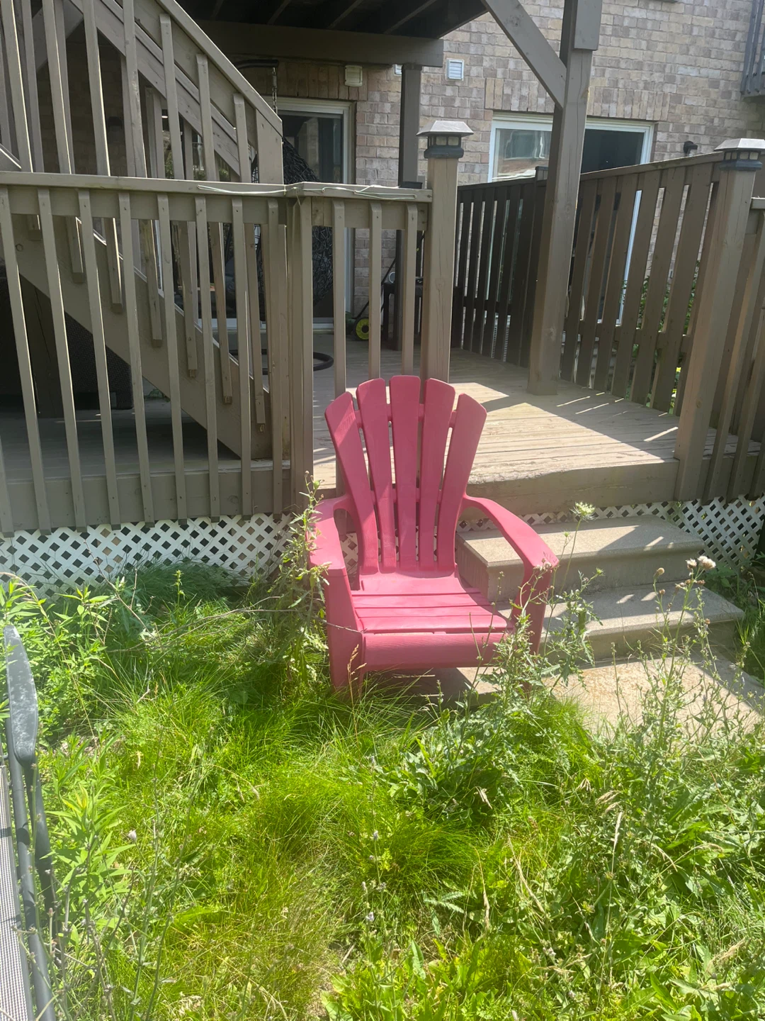 Pink Adirondack Chair