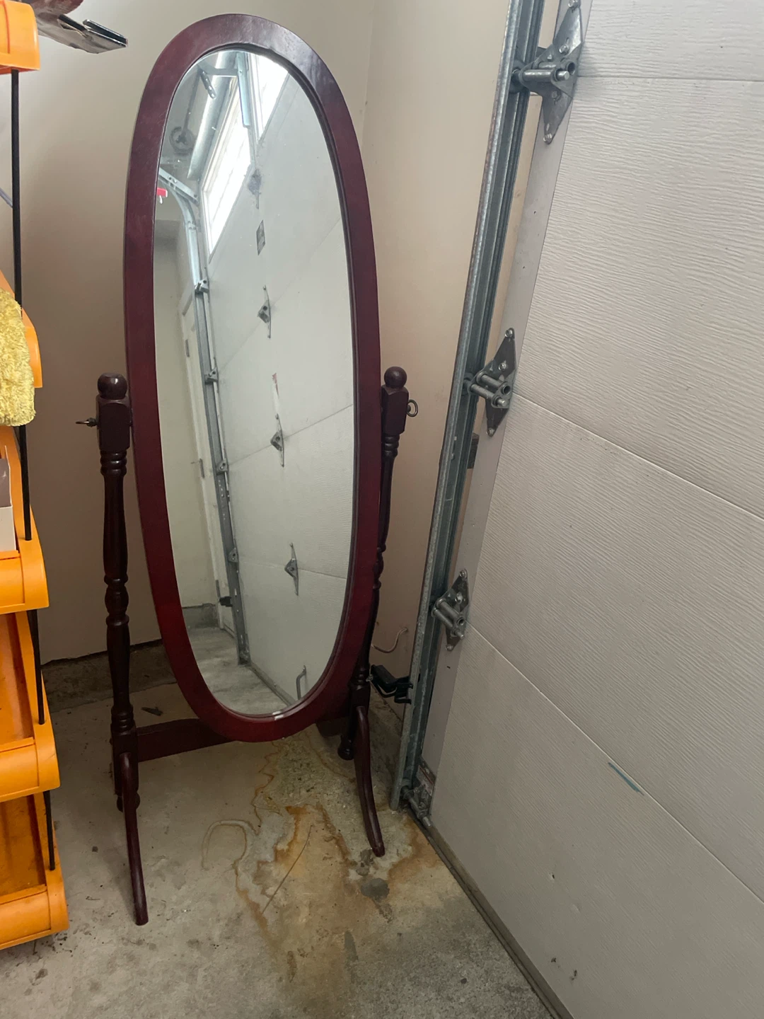 Oval Cheval Mirror