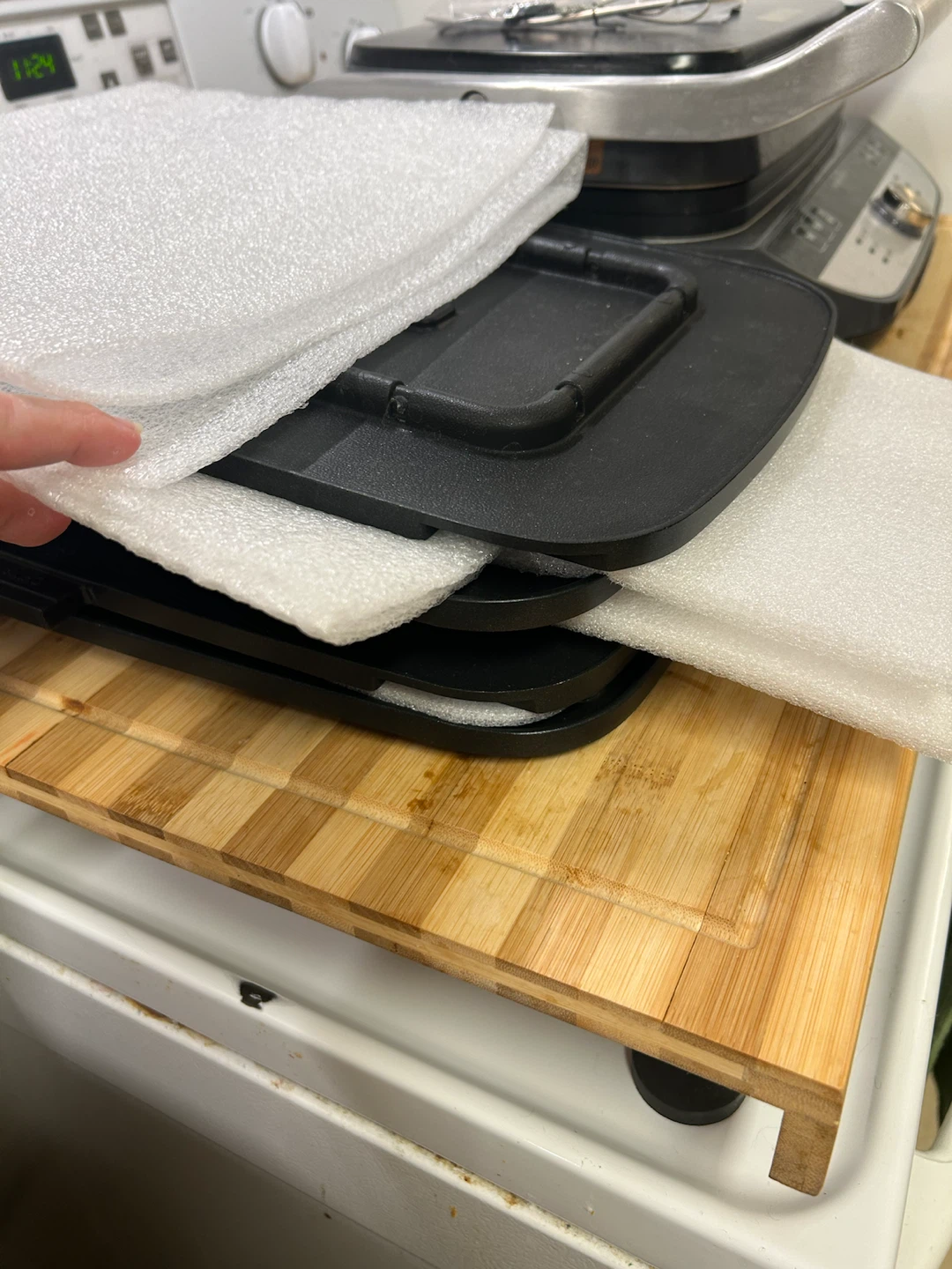 Pampered chef deluxe electric grill and griddle - photo 4