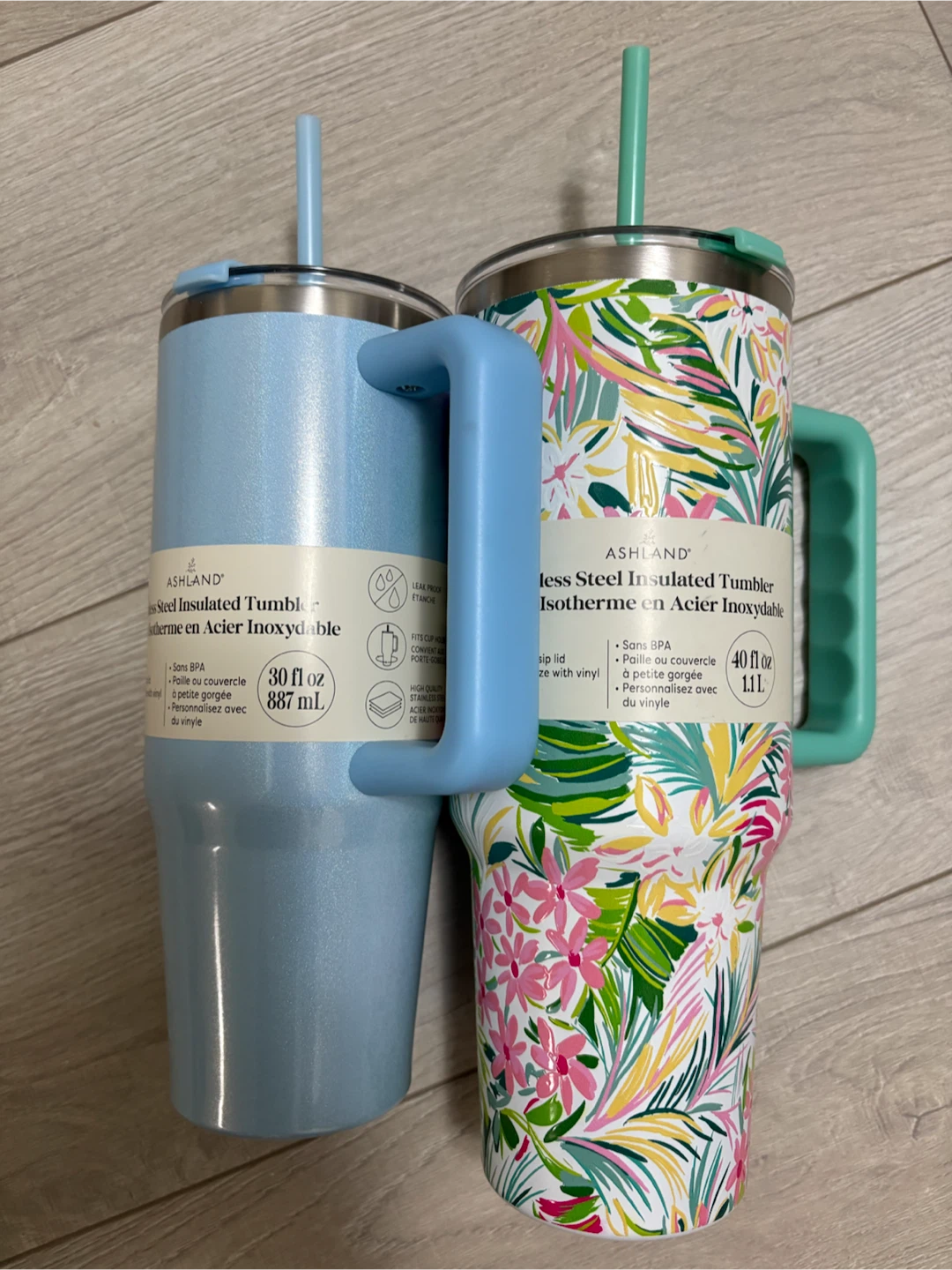 New tumblers