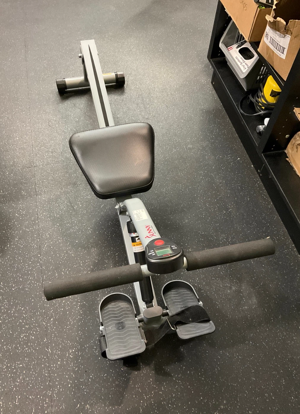 Sunny Health & Fitness Squat Assist Row-N-Ride - photo 2