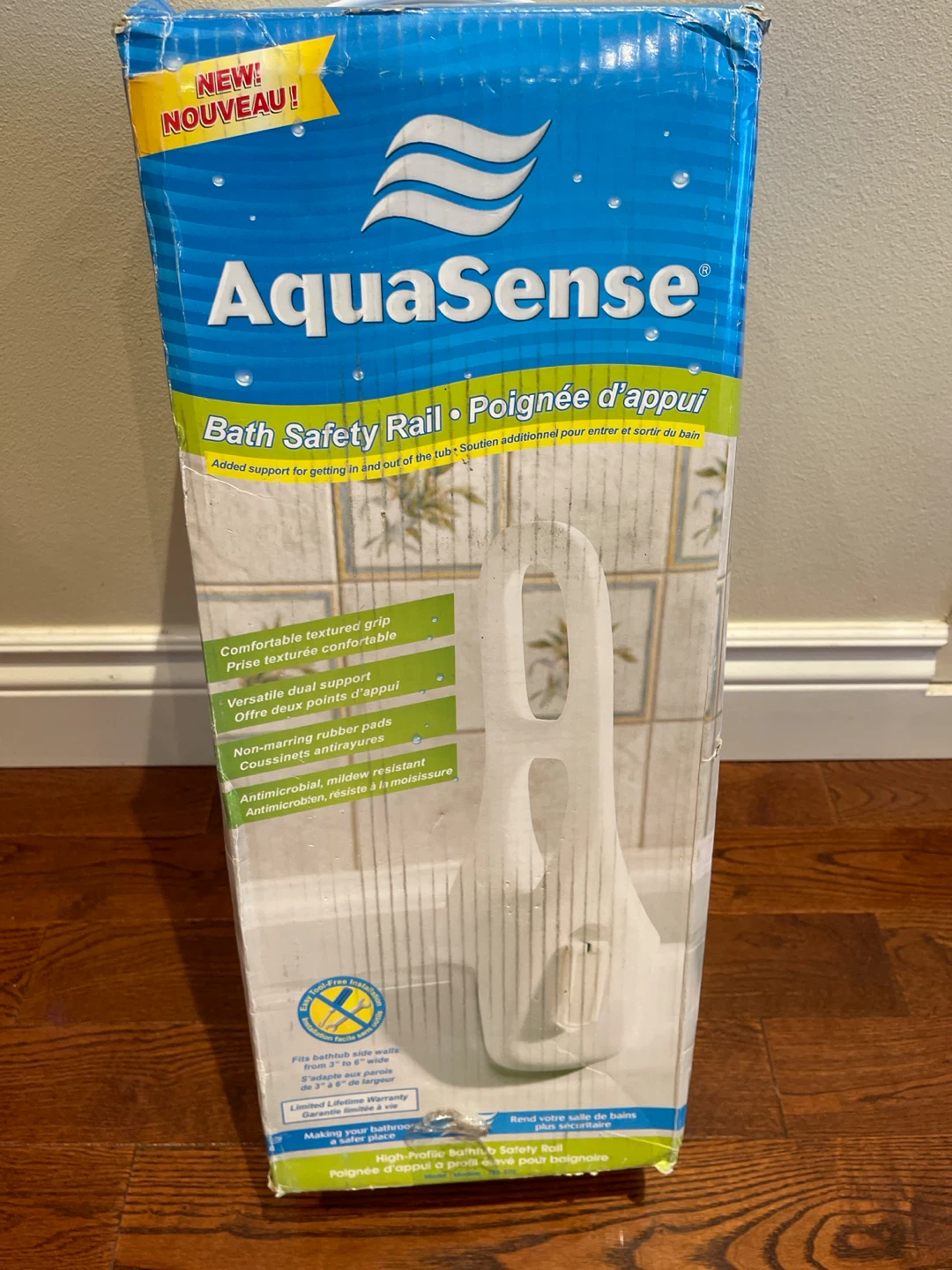 AquaSense Bath Safety Rail